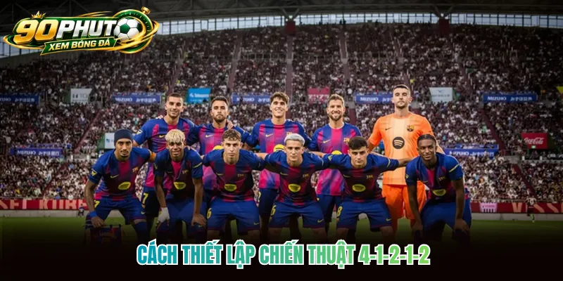 Cách thiết lập chiến thuật 4-1-2-1-2 Cách thiết lập chiến thuật 4-1-2-1-2