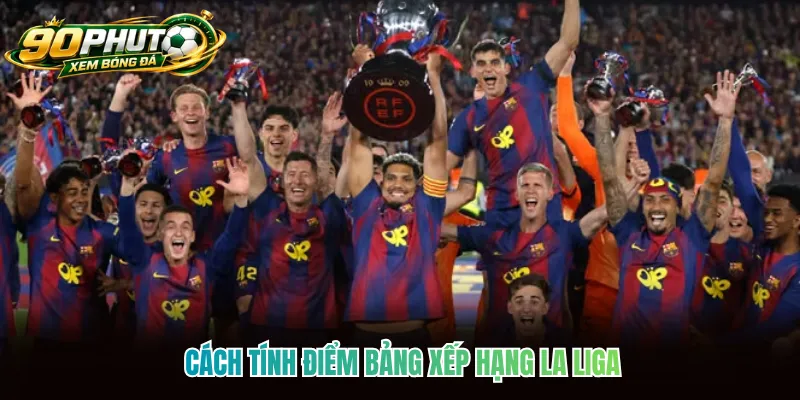 Cách tính điểm Bảng Xếp Hạng La Liga